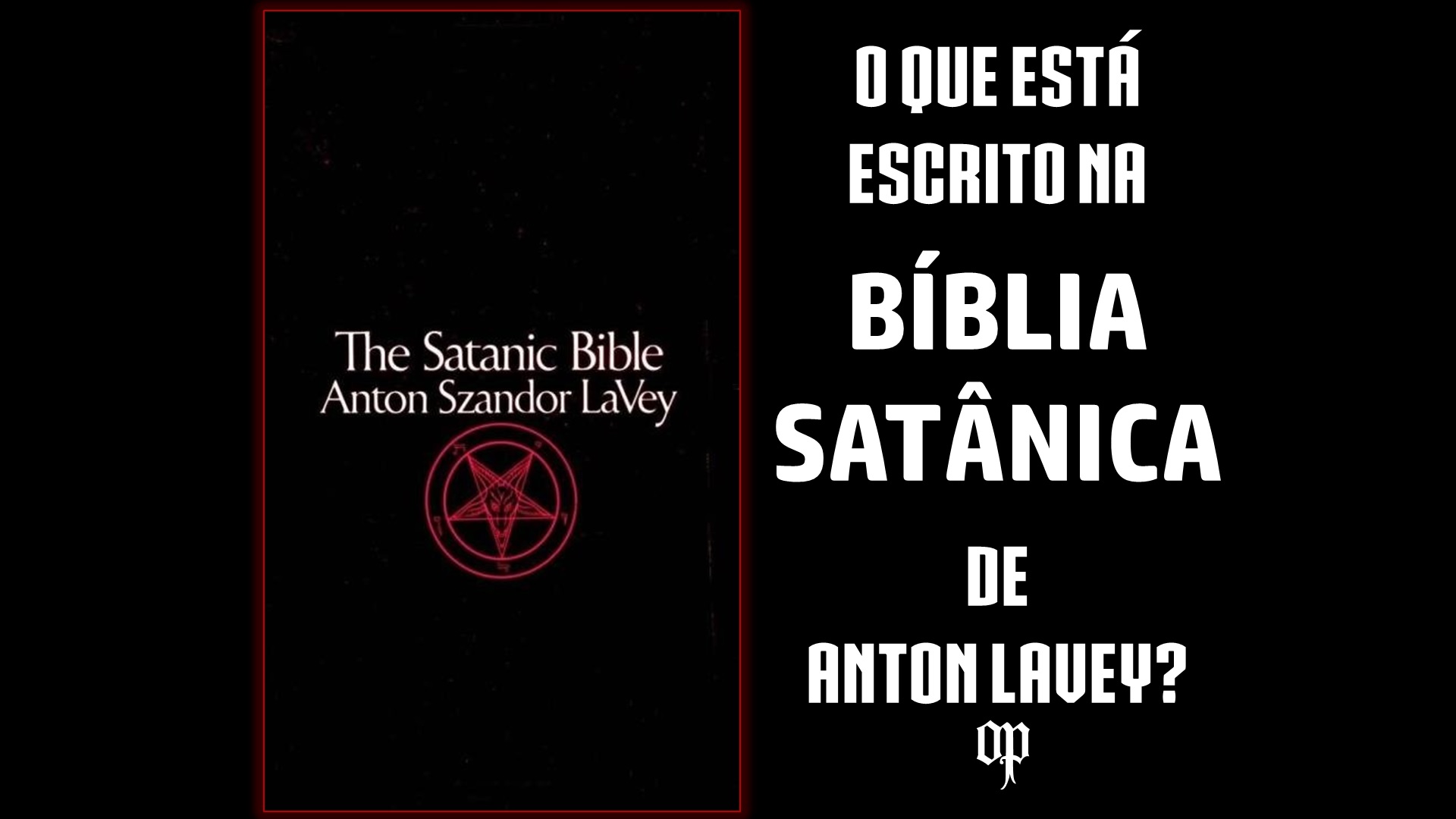 Satanic Bible - Anton Lavey Bíblia Satânica