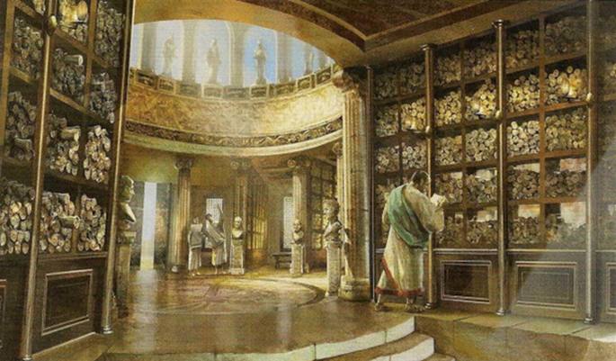 Helenismo A Biblioteca de Alexandria Cultura Grega e Helenismo