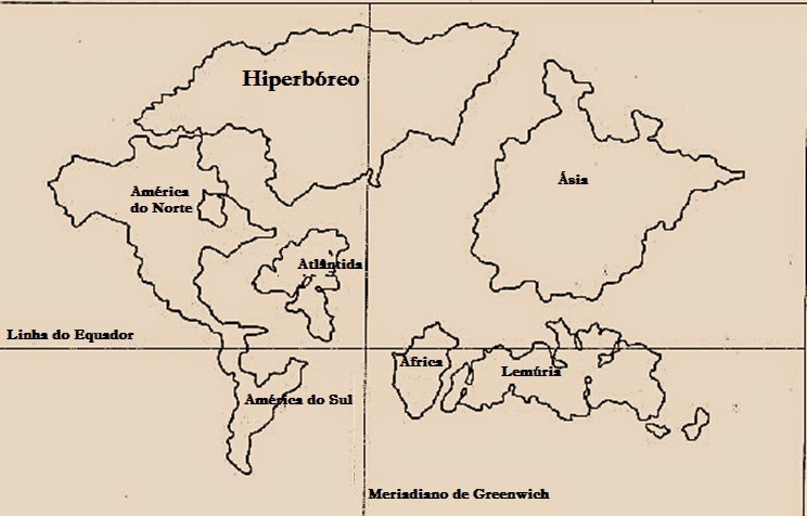 Edgar Armond Exilados da Capela Mapa Hiperbórea