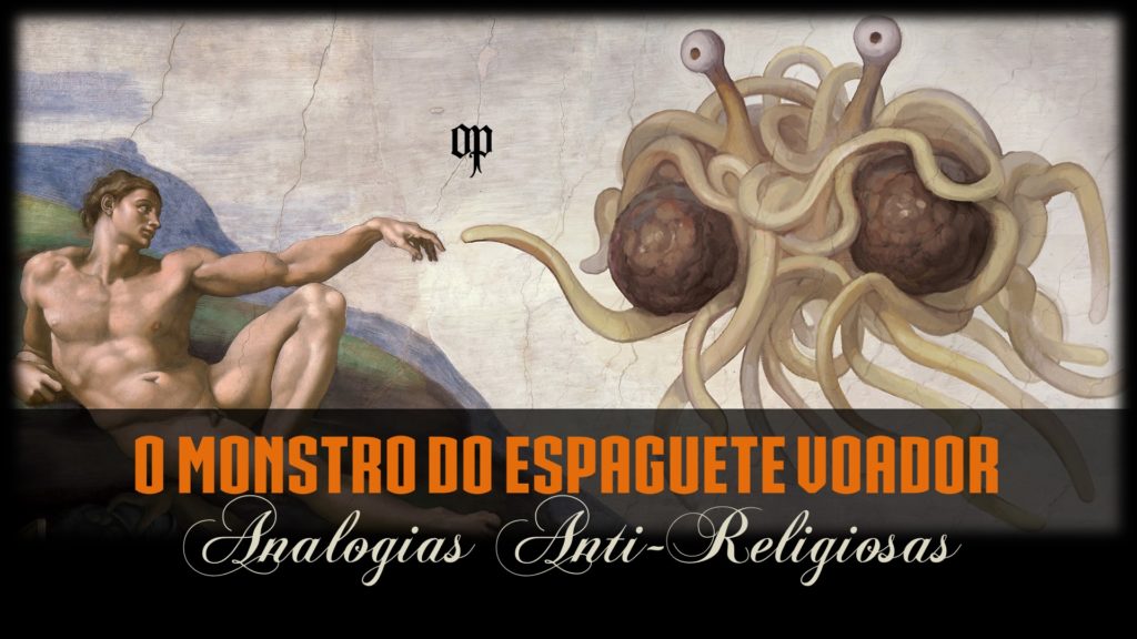 Monstro do Espaguete Voar - Ateísmo - Pastafarianos - Pastafarianismo