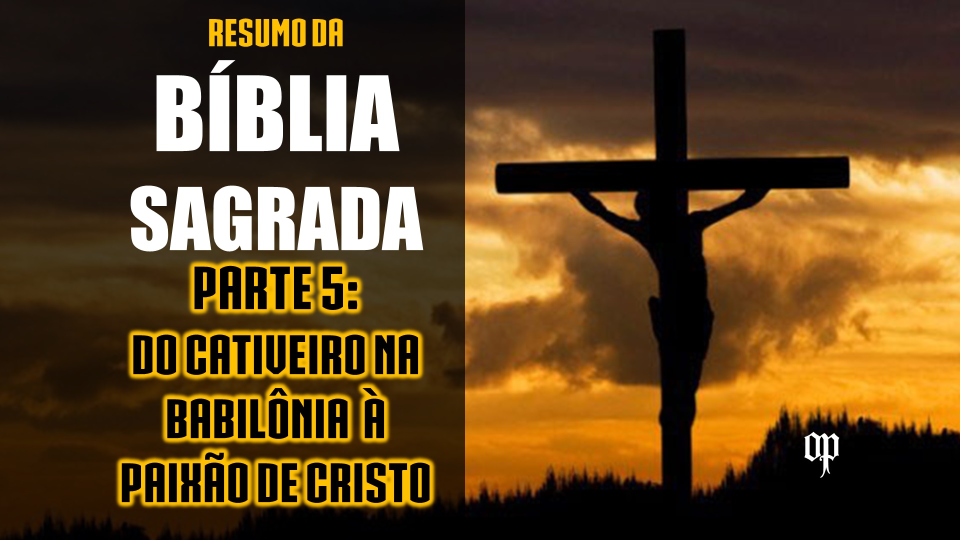 Biblia Sagrada Resumo de cada livro parte 5 paixão de cristo